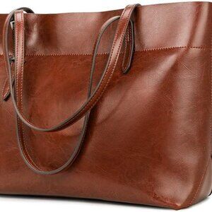 Vintage Genuine Leather Tote
